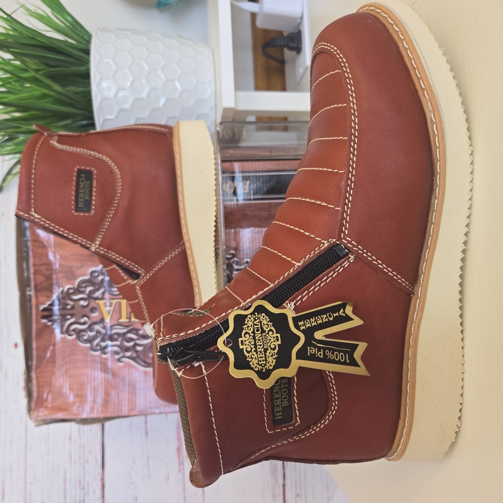 Herencia Mens Estilo Boots - Picture 2 of 10